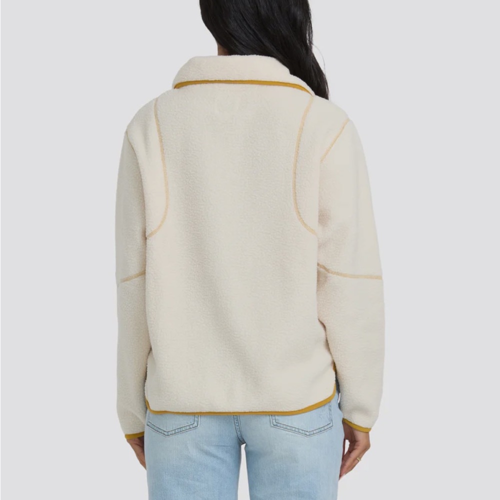 Billabong Streamer Half Snap Sherpa Fleece Pullover - Picture 3 of 4